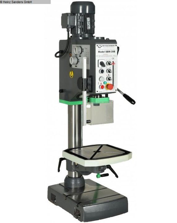 Column-Type Drilling Machines HM MACHINERY TISCHBOHRMASCHINE SBM 28 B