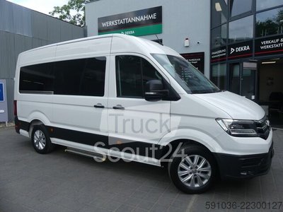 Kleinbus Volkswagen Crafter Kasten 35 Kombi 4Motion 9SITZER/AHK/KAM gebraucht