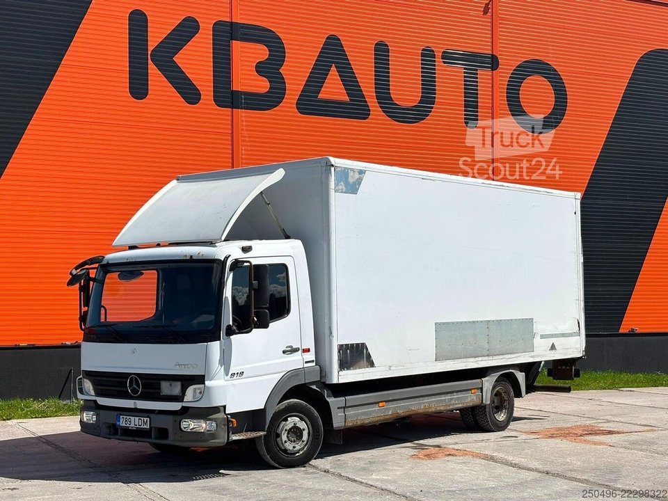 Kofferaufbau Mercedes-Benz Atego 818 4x2 BOX L=6076 mm gebraucht