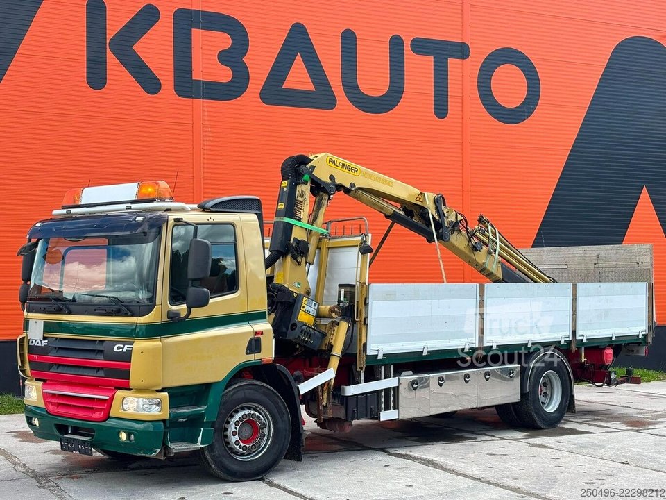 Offener Körper DAF CF 75.310 4x2  CRANE DAMAGE ! / PK18002 / PLATF... gebraucht