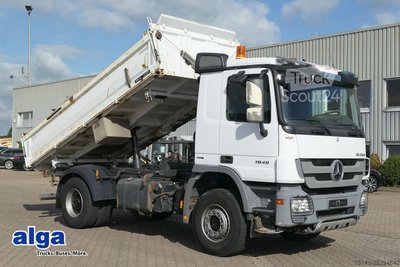 Kipper LKW MERCEDES-BENZ 1846 K Actros 4x2, Meiller, Klima, Hydr., AHK gebraucht