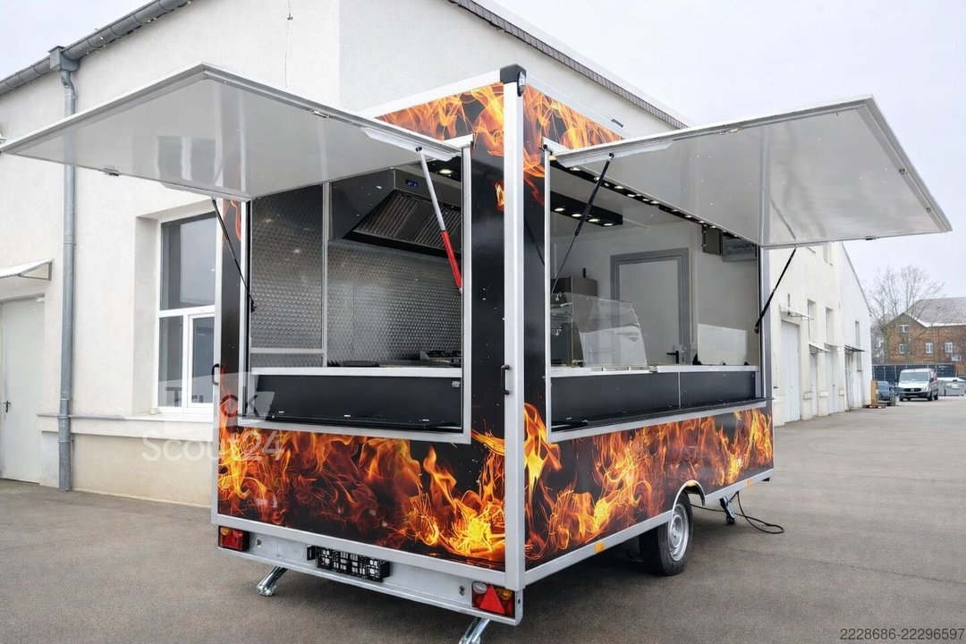FINANZIERUNG UND LEASING SIND MÖGLICH Grillwagen, Imbissanhänger, Imbisswagen, SOFORT VERFÜGBAR! neu