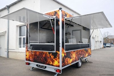 FINANZIERUNG UND LEASING SIND MÖGLICH Grillwagen, Imbissanhänger, Imbisswagen, SOFORT VERFÜGBAR! neu