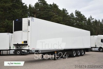 Kühlauflieger SCHMITZ CARGOBULL Double Deck FP 60 Carrier Vector 1550 Lifting Axle gebraucht