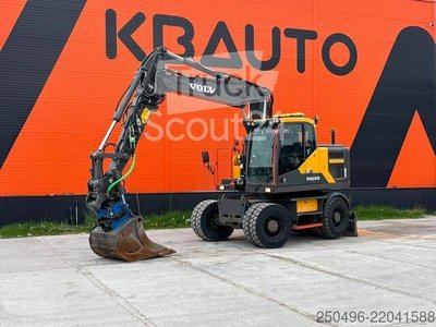 Radbagger Volvo EW 160 E 3D / TILT / AC / CENTRAL LUBRICATION /... gebraucht