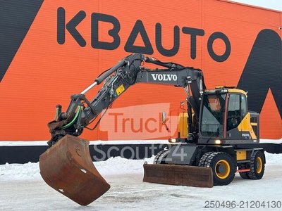 Radbagger Volvo EWR 170 E TILTROTATOR / AC / CENTRAL LUBRICATION gebraucht