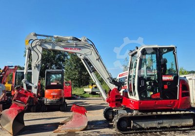 Takeuchi TB 370 - Powertilt + Schnellwechsler-Klima-4 Löffe