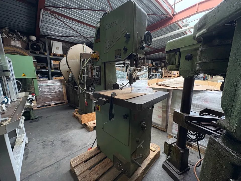 1988 Mössner Rekord SM/420 Vertikale Bandsägemaschinen