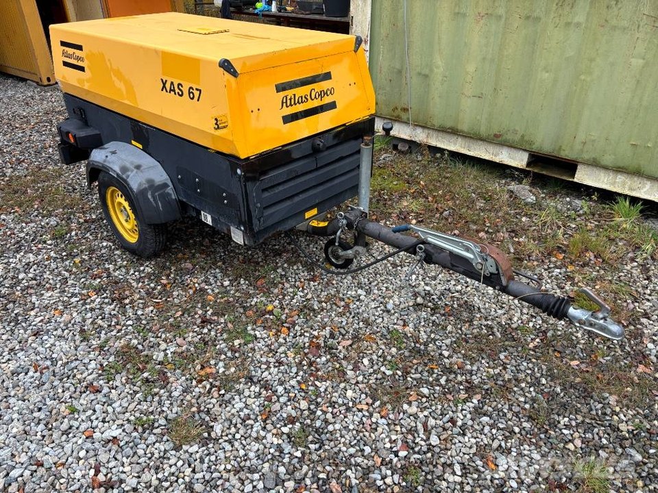 Atlas Copco XAS 67 DD + Zubehör