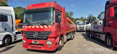 Mercedes-Benz DB 2551 LL V8 | PK 16502 Kran Funk FB | Baustoff |