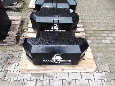 Agribumper Heckgewicht für Kleintraktor Kubota Iseki Solis Kioti Farmtrak