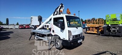 Transporter mit Koffer Nissan Cabstar Oil&Steel Scorpion 1812 - 18 m gebraucht