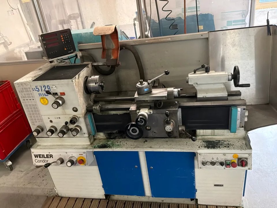 WEILER - CONDOR B Konventionell- 1983 - Leit- und Zugspindeldrehmaschine