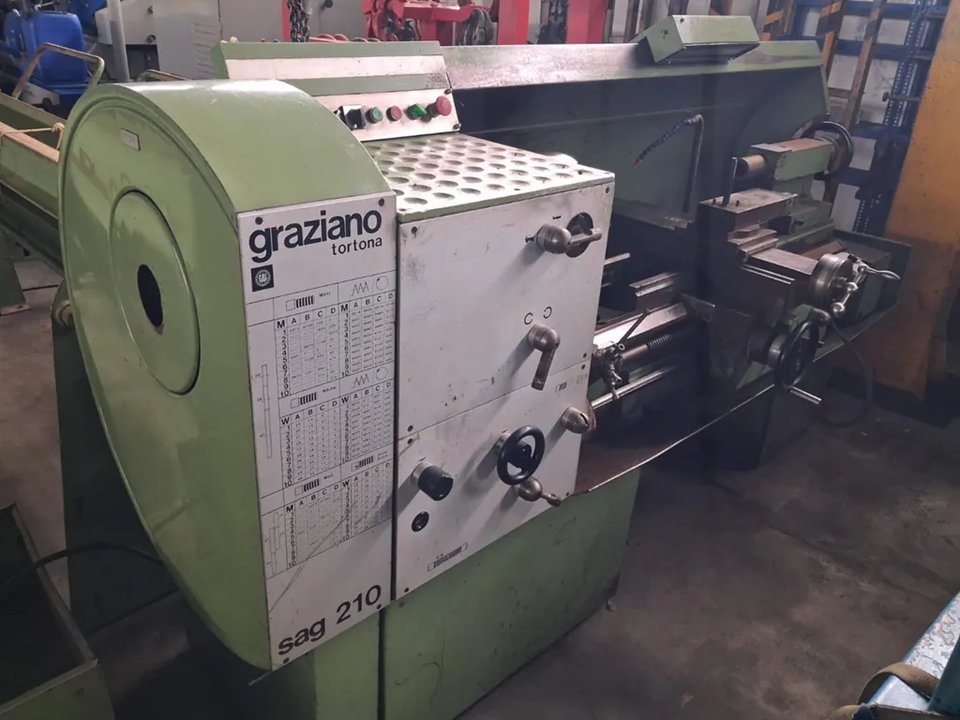 GRAZIANO SAG210 Drehbank – 1995