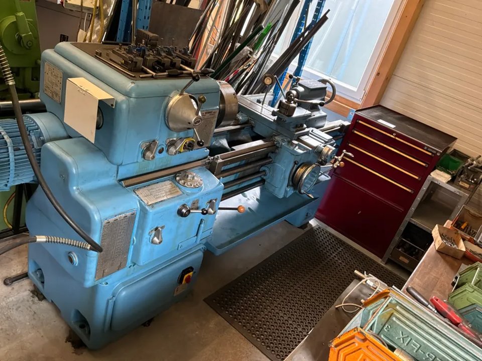 BOEHRINGER - 44D - 1970 - Leit- und Zugspindeldrehmaschine