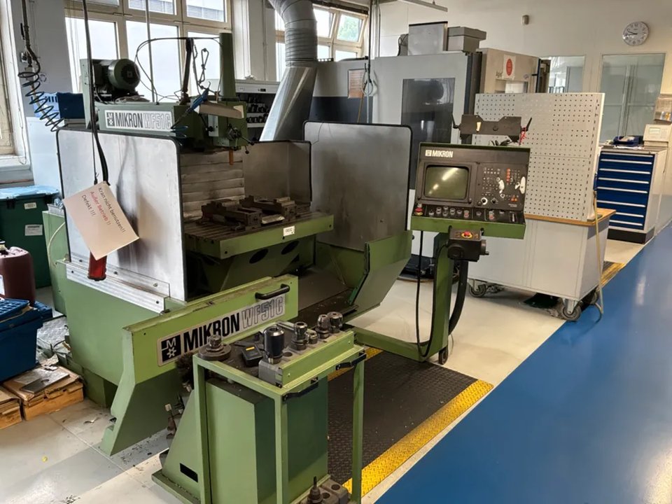 MIKRON - WF51C/155 - 1980 - 3 Achs CNC Fräsmaschine