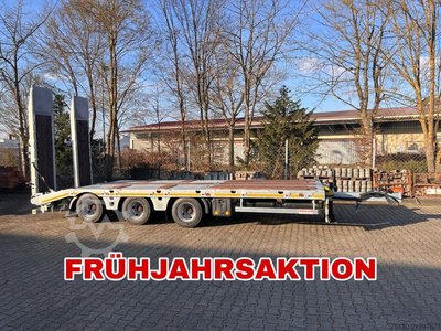 Möslein TT 34 Zugrohr Gerade  34 t GG Tridem- Tieflader 3 Achs, gelenktNeufahrzeug
