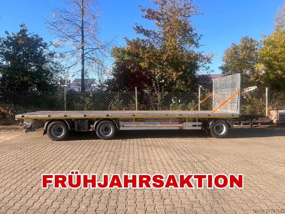 Möslein T 3 Plato 10,5 m  3 Achs Jumbo- Plato- Anhänger 10,50 m, Mega