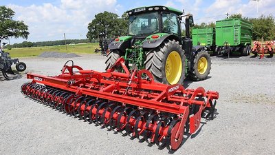Horsch Joker 6 CT, Neue Scheiben 520 x 6mm montiert, hydr. Tiefeneinstellung--