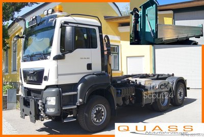 Abrollkipper MAN TGS 28.360 BL 6x4-4 TÜV/Kranvorbereitung/PALIFT/Winterdienst gebraucht