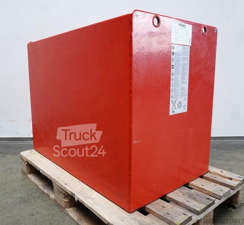 Gabelstaplerbatterie GRUMA 48 Volt 6 PzS 930 Ah gebraucht