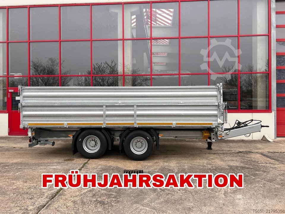 Möslein TTD 19 AB  19 t Tandemkipper Tieflader, Breitbereifung Aufsatzbordwänden-- Neufahrzeug --