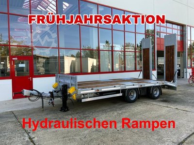 Möslein TT21-7,2 Hydr  21 t Tandemtieflader, hydr. Rampen, NEU