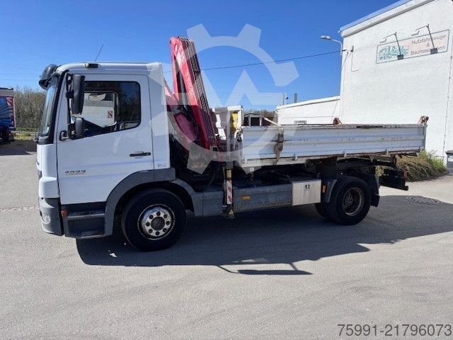 MERCEDES-BENZ Atego  1223 Dreiseitenkipper Meiller Ladekran