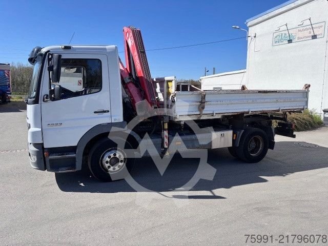 MERCEDES-BENZ Atego  1223 Dreiseitenkipper Meiller Ladekran