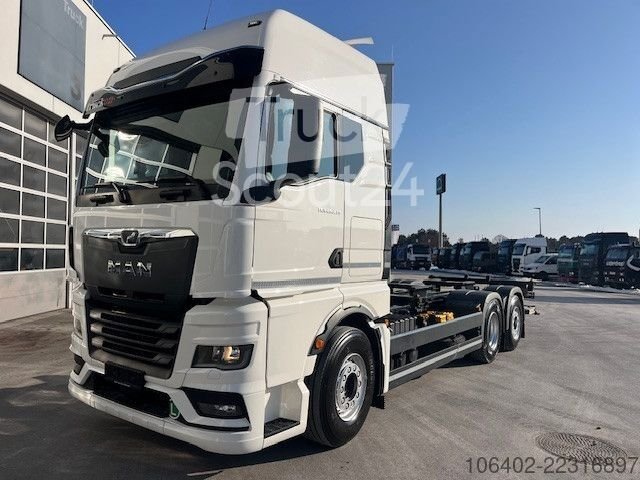Wechselfahrgestell LKW MAN TGX 26.470 6x2-4 LL CH mit LBW und gelenkter NLA gebraucht