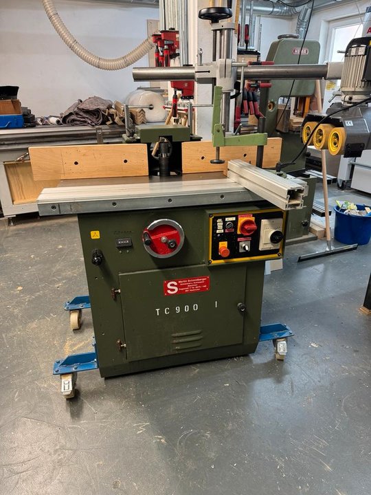 Fräsmaschine Tischfräse Stationärfräse Schwenkspindelfräse