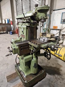 Fräsmaschine Ruhla Typ 58 Thiel Duplex