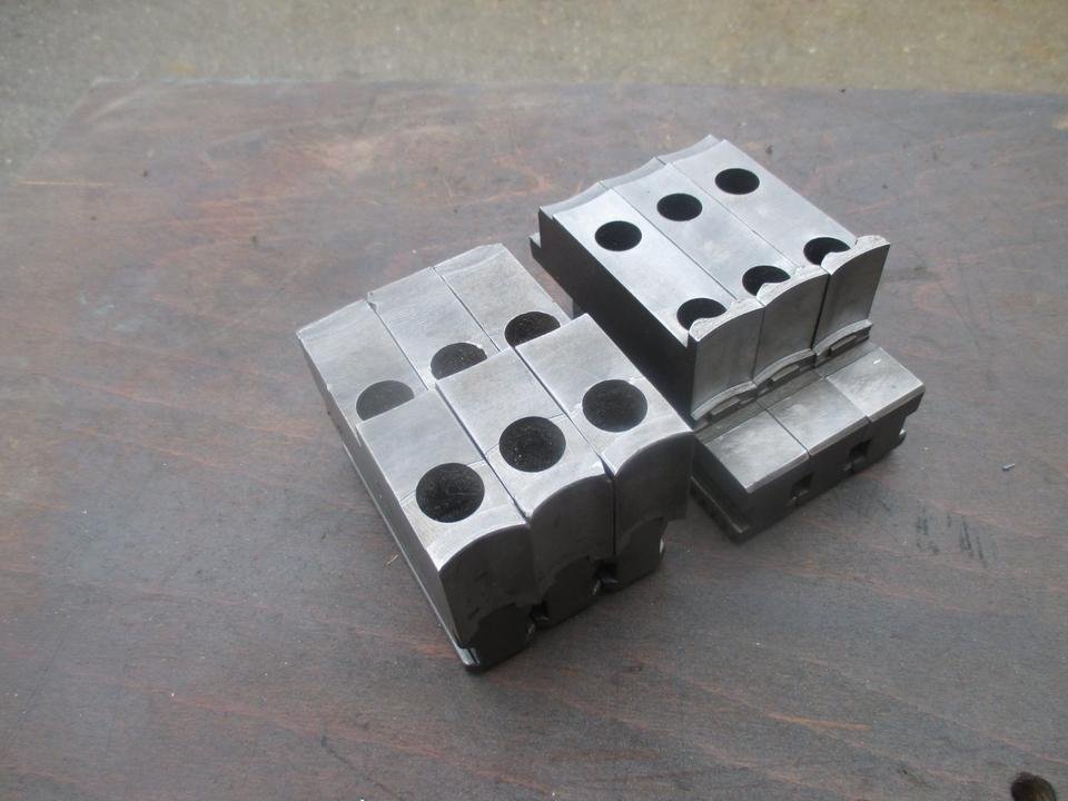 FORKARDT F 200 mm čelist soupravy III klín tyč Chuck lathe