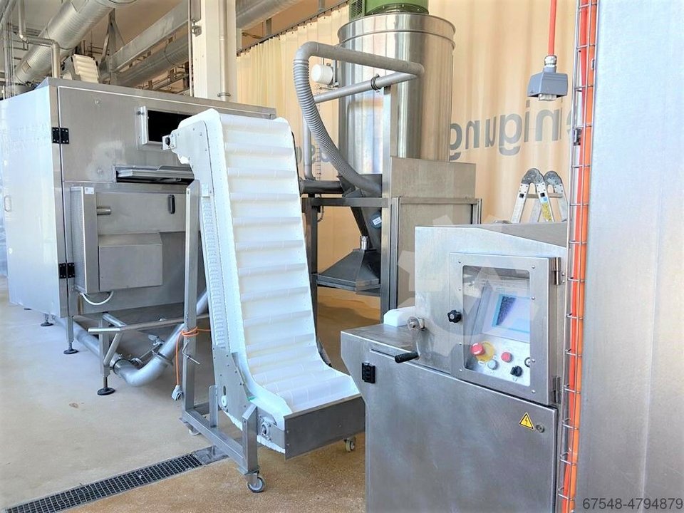 Glass, Sandore, Sarp, BVBA, Tiromat Gnocchi komplette Produktionslinie