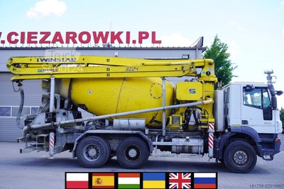 Betonpumpe Iveco Trakker 450 6x4 / Sermac Twinstar 3Z24 gebraucht