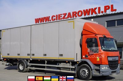 Kasten DAF LF 19.320 / 22 EPAL box / 130 tho. km gebraucht
