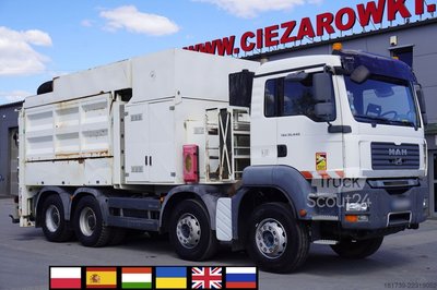Vakuumbagger MAN TGA 35.440 8×4 / SB-106 vacuum excavator gebraucht