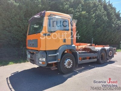 Abrollkipper MAN TGA 26.313 FNLC  Abrollkipper NHC 20-53 SK gebraucht