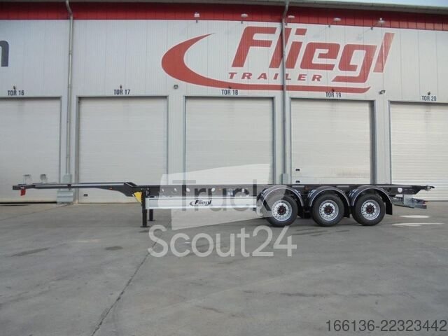 Auflieger Containerchassis Fliegl SDS 380 Gooseneck 45" Typ 1 Container neu