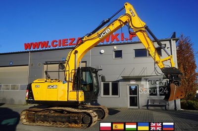 Kettenbagger JCB JS 145LC crawler excavator / 4800 MTH gebraucht