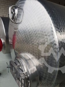  Edelstahlbehälter  6000 l Doppelmantel
