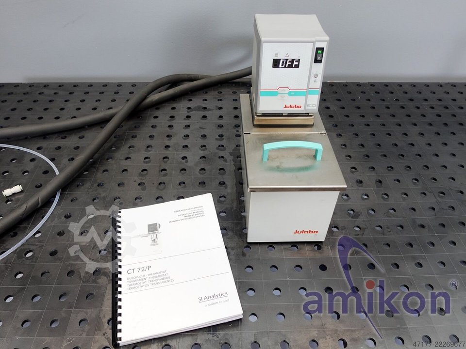 Julabo Durchsicht-Badthermostat CT 72/P inkl. ED-Thermostat