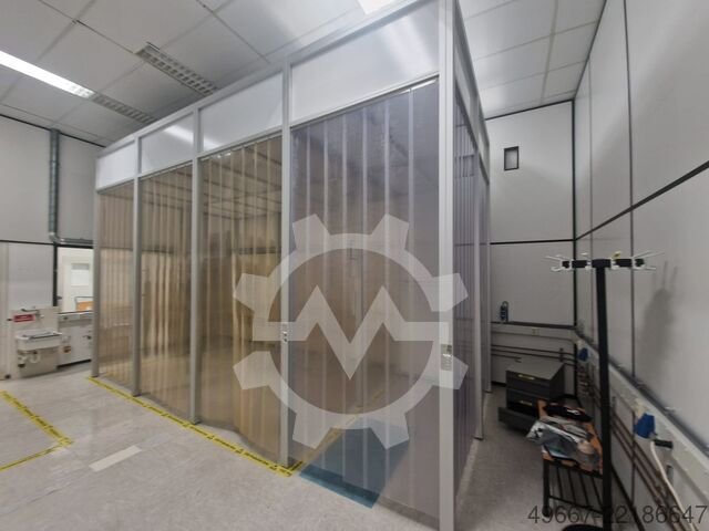 Brecon portable cleanroom 15 m2 total
