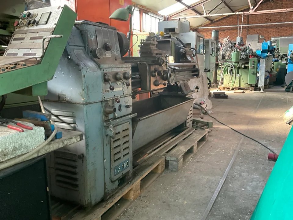 GEMA LZ 160 Leit- und Zugspindeldrehmaschine