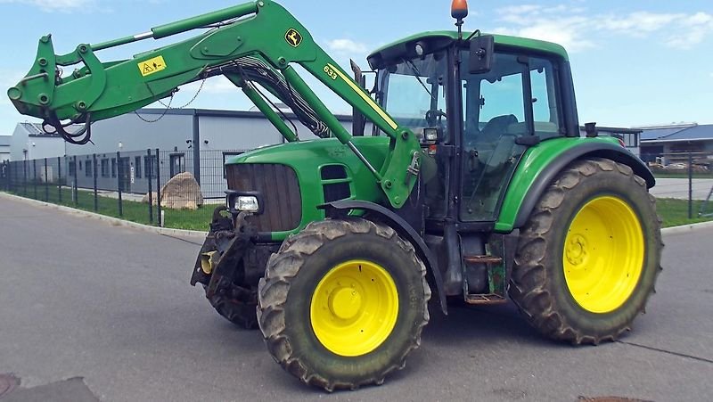 John Deere 6330 Frontlader+Frontzapfwelle+Druckluft