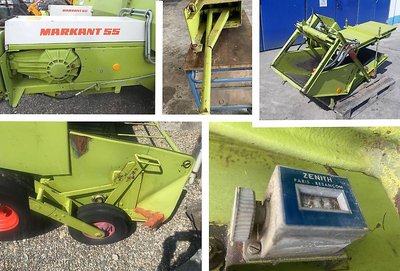 Claas Zubehör für Claas Markant &amp; Variant Ballenpressen / Ballenschleuder, Hauben &amp; weiteres Zubehör / ET