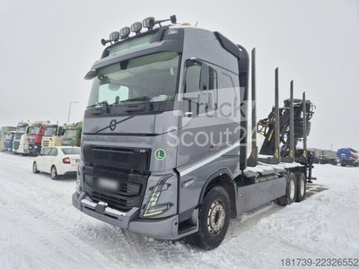 Forstmaschine mit Kran Volvo FH540 Globetrotter / HIAB Loglift F150Z gebraucht