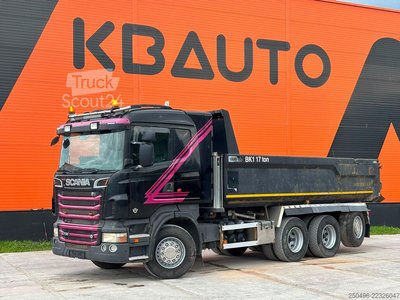 Kipper Scania R 730 8x4*4 RETARDER / BOX L=6073 mm gebraucht