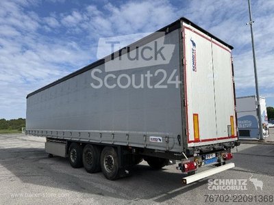Auflieger mit Pritsche & Plane Schmitz Cargobull Curtainsider Standard gebraucht