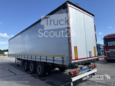 Auflieger mit Pritsche & Plane Schmitz Cargobull Curtainsider Standard gebraucht
